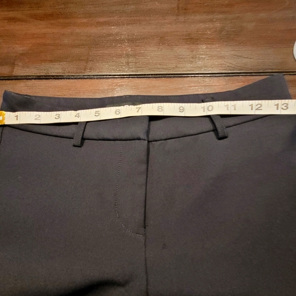 Express Skinny Mid Rise Dress Pants Black Sz 2R - Picture 5 of 8